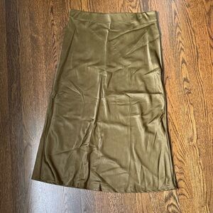 Sanctuary Khaki Midi Skirt